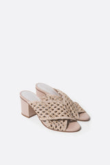 Agatha trenzado beige