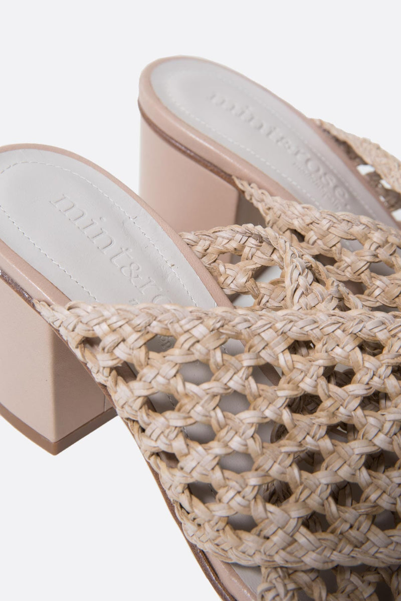 Agatha trenzado beige