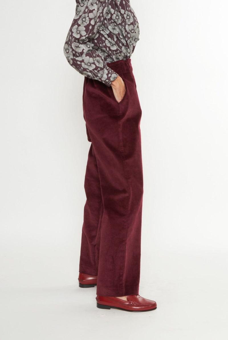 Pantalón Ainhoa Granate