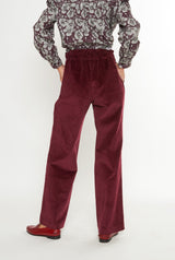 Pantalón Ainhoa Granate