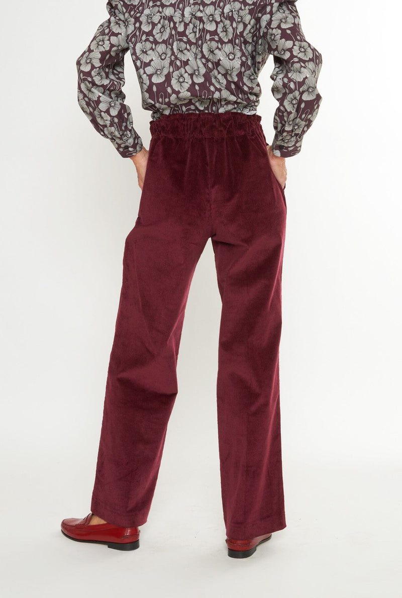 Pantalón Ainhoa Granate