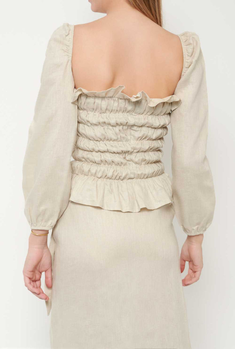 Top Arrieta Beige
