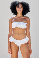 Bam brodery white