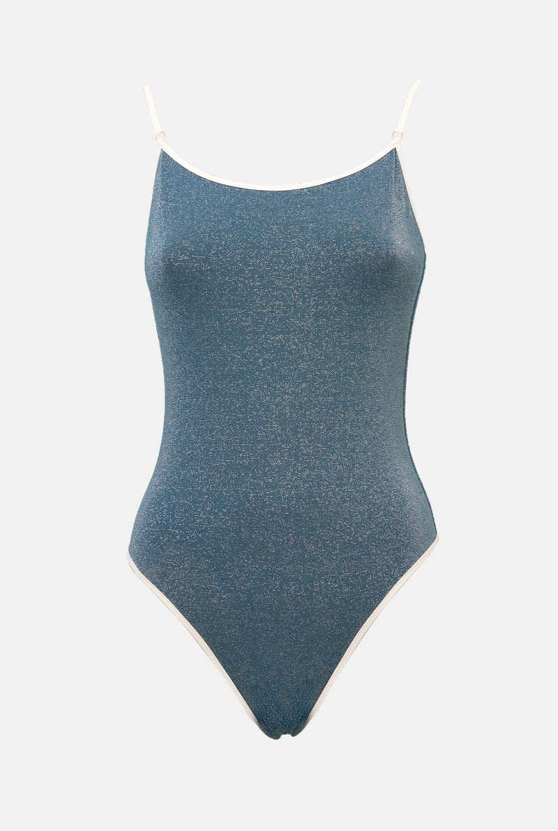 BAÑADOR MERCE LÚREX BLUE