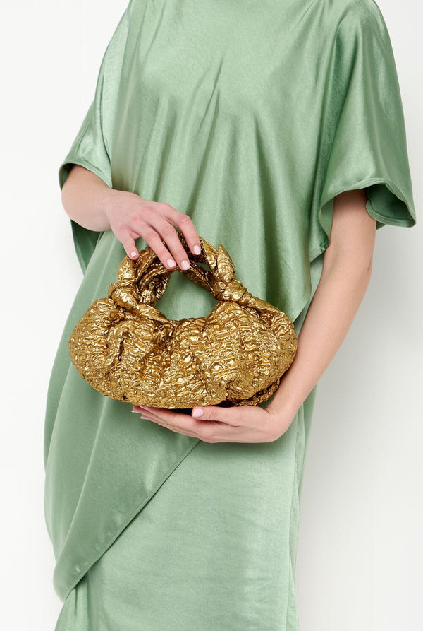 Bernatta Bag Gold Textured