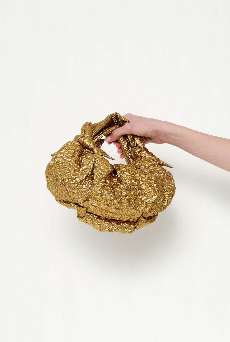 Bernatta Bag Gold Textured