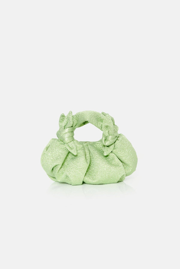 Bernatta Bag Green Lamé