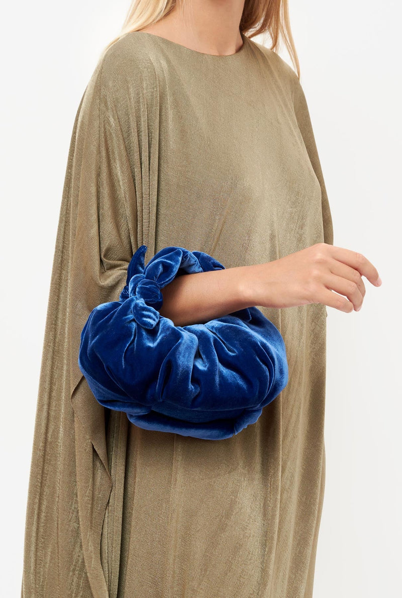 Bernatta Bag Blue Velvet