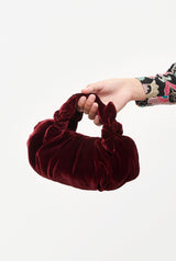 Bernatta Bag Burgundy Velvet