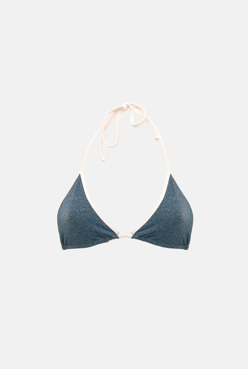 BIKINI MERCE LÚREX BLUE