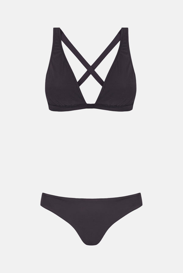 BIKINI TOP PEAK ISLA GRIS