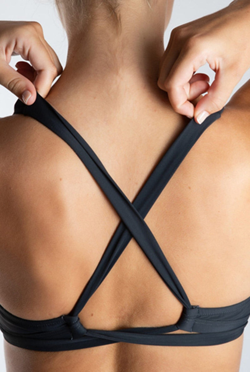BIKINI TOP PEAK ISLA GRIS