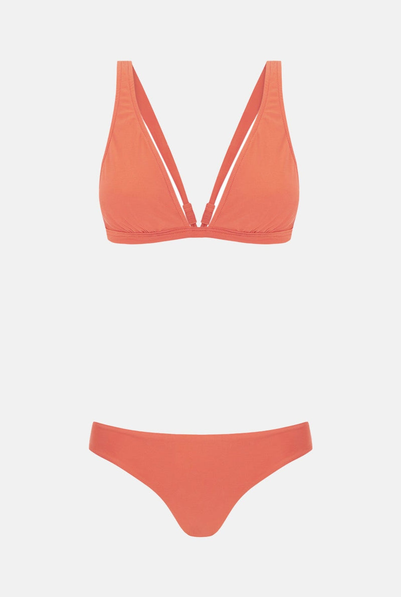 BIKINI TOP PEAK ISLA NARANJA