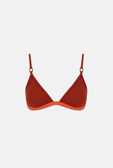 BIKINI TOP TRIÁNGULO SALITRE TERRA