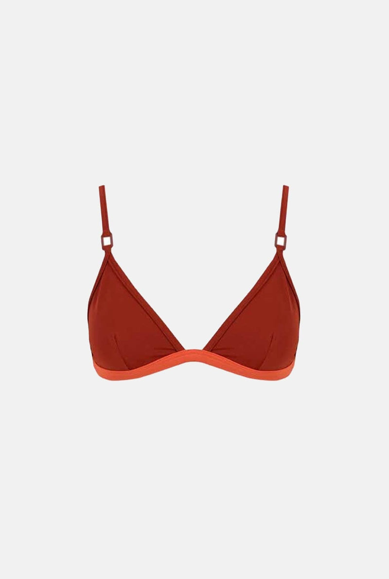 BIKINI TOP TRIÁNGULO SALITRE TERRA
