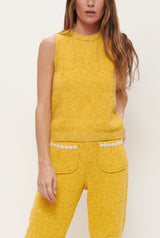 Blanca Top Yellow