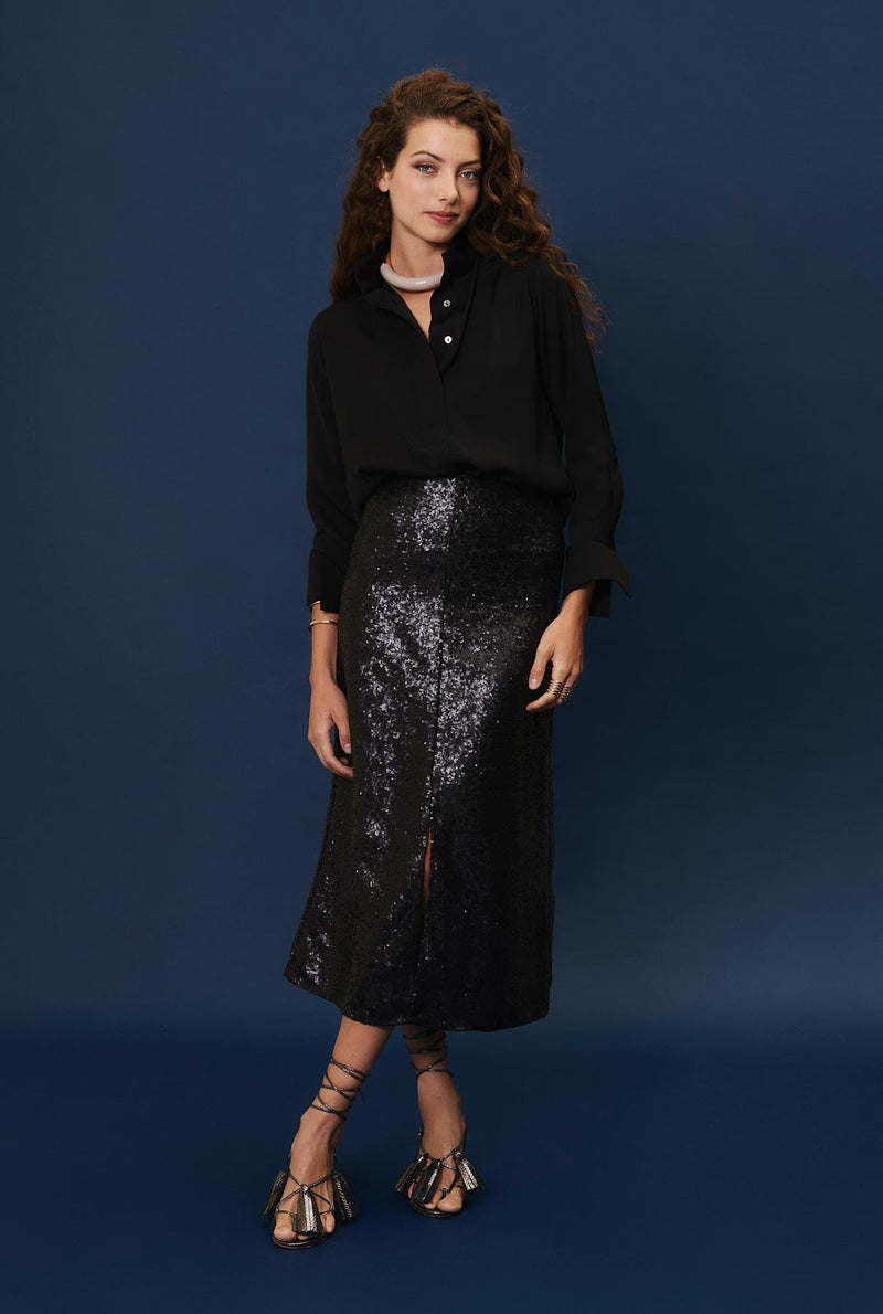 Blusa Charlotte negra