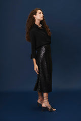 Blusa Charlotte negra