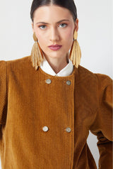Camila Jacket Brandy Corduroy