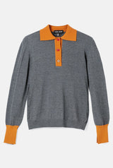 Camille Polo Grey