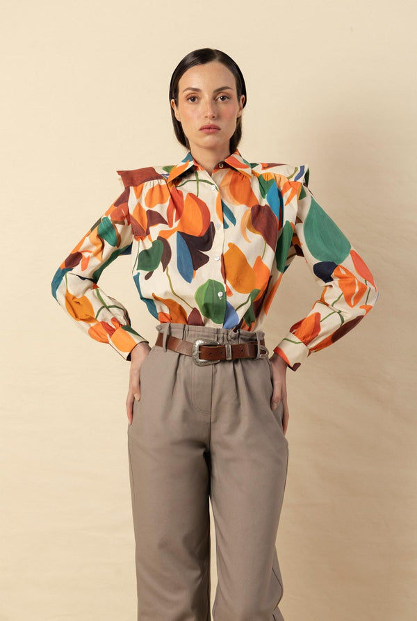 Camisa Marieta tropical