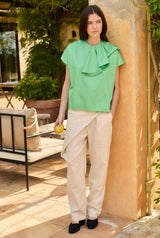 Camisa Valentina verde
