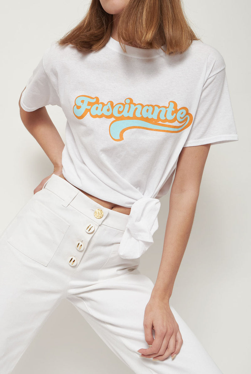 Camiseta Fascinante Blanca  EXCLUSIVE