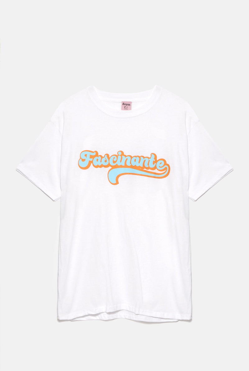 Camiseta Fascinante Blanca  EXCLUSIVE