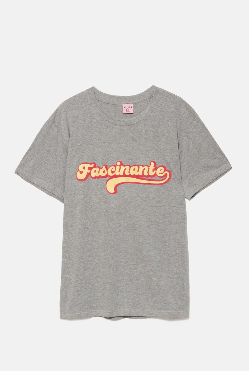 Camiseta Fascinante gris EXCLUSIVE