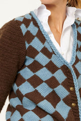 Cardigan Azulejos