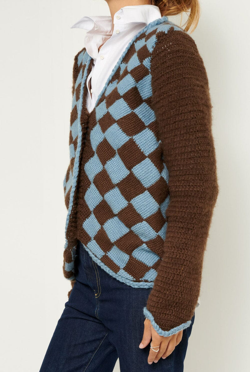 Cardigan Azulejos