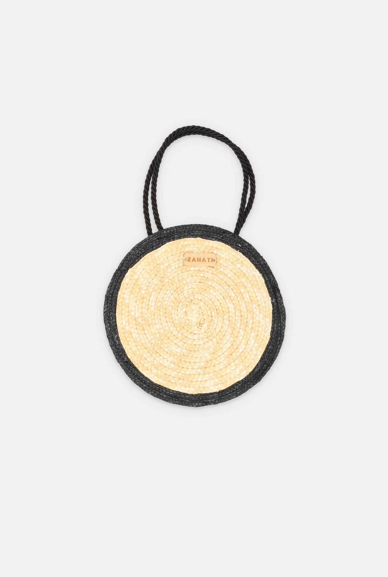 Bolso Cookie de mano bicolor Sisi