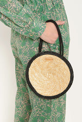 Bolso Cookie de mano bicolor Sisi