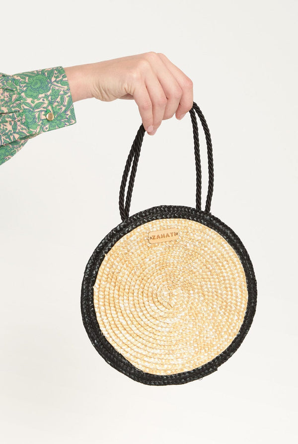 Bolso Cookie de mano bicolor Sisi