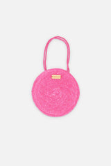 Bolso Cookie de mano fucsia