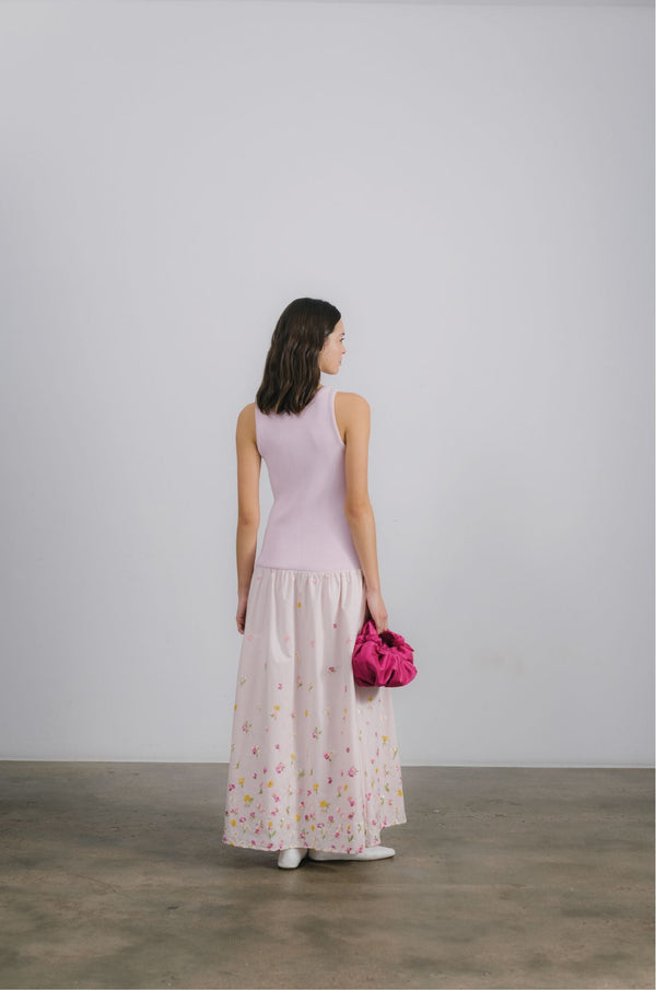 Cosima Dress Pink Floral