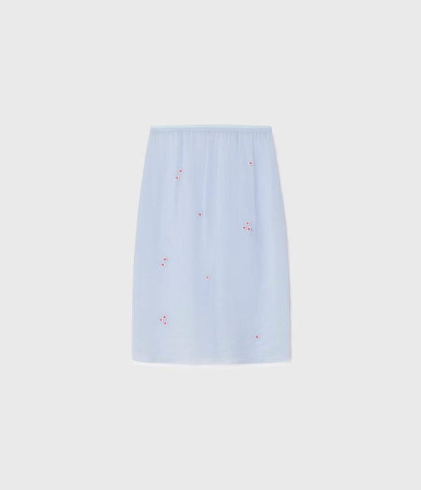 Crepe 716 Flowered Skirt