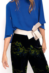 Eboli top blue
