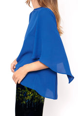 Eboli top blue