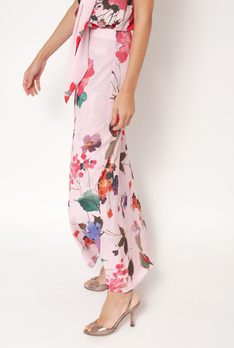 Falda Bies Flores Acuareladas PRE-ORDER