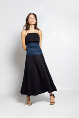 Falda Guadalupe Marino-Negro