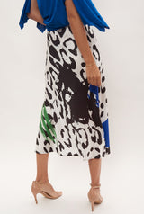 Falda Lencera Leopardo- Pre Order