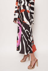 Falda Lencera Cebra- Pre Order