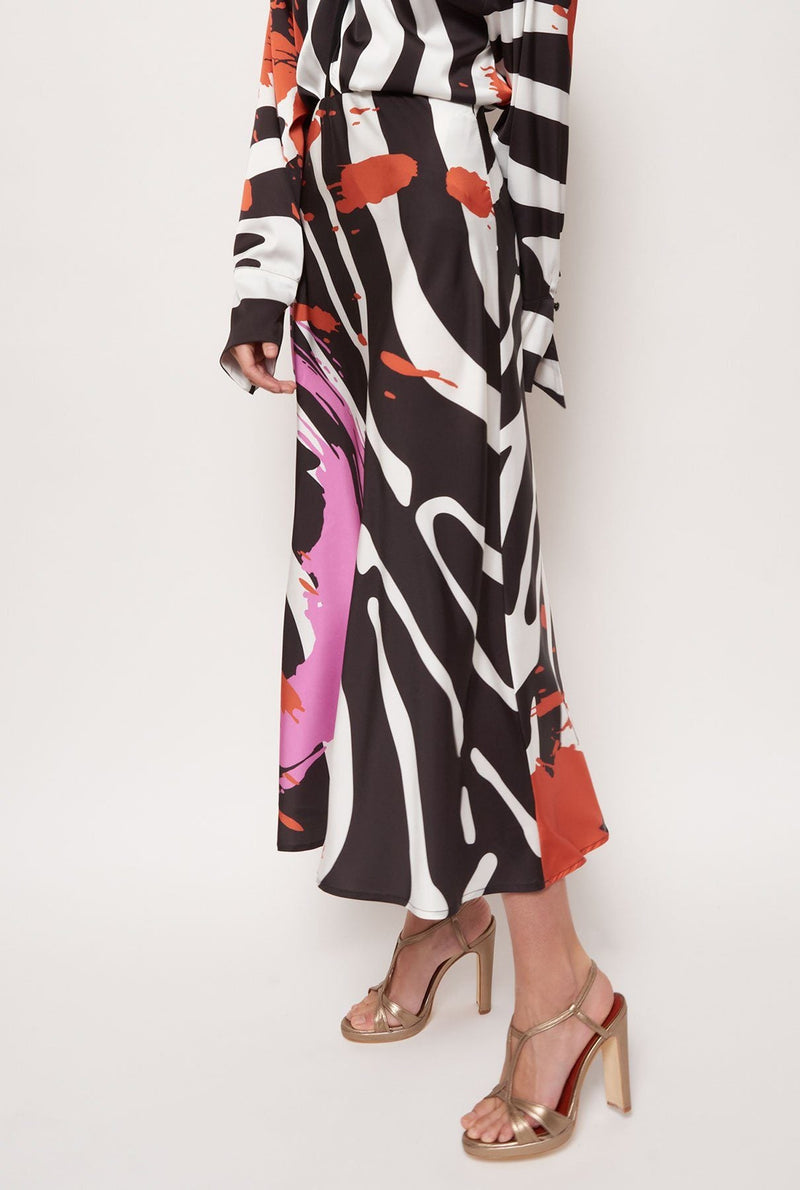 Falda Lencera Cebra- Pre Order
