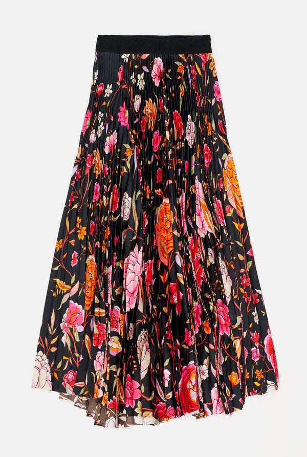FALDA MIDI MANILA SOLEIL BLACK PRE-ORDER
