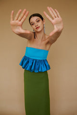 Falda verde