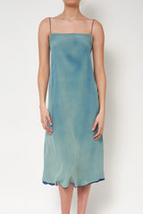 Flor Reversible Midi Blue