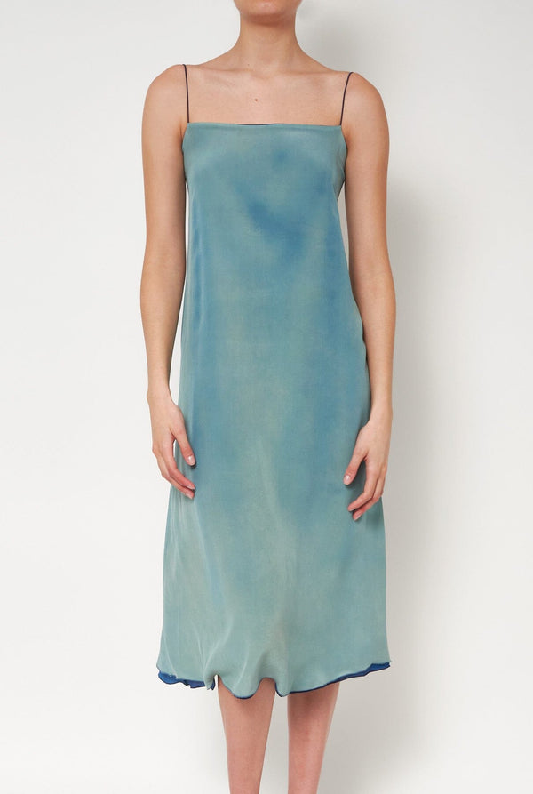 Flor Reversible Midi Blue