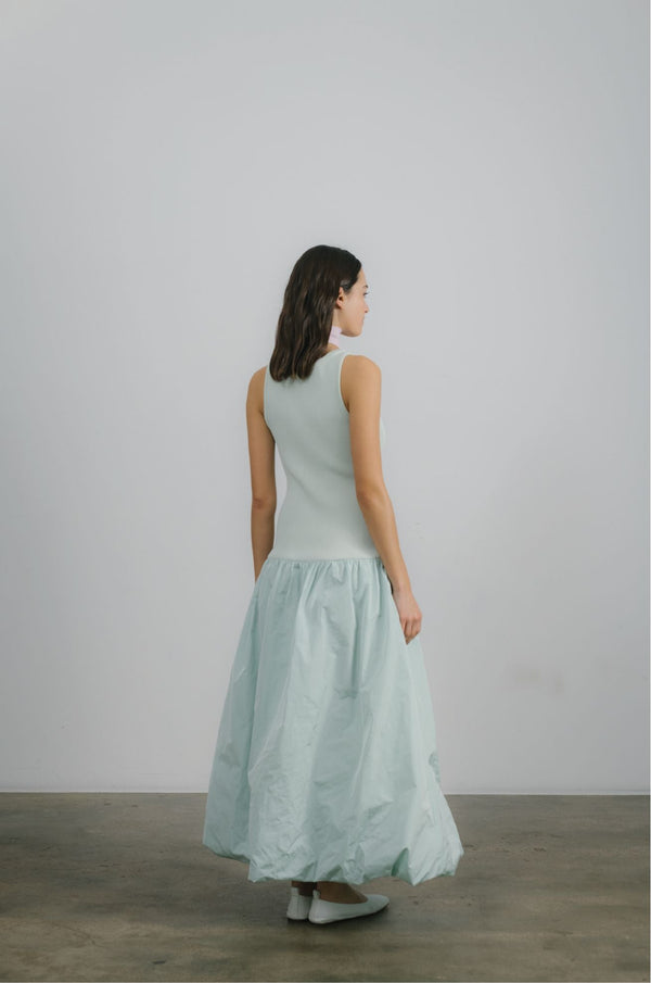 Frida Dress Balloon Mint Green