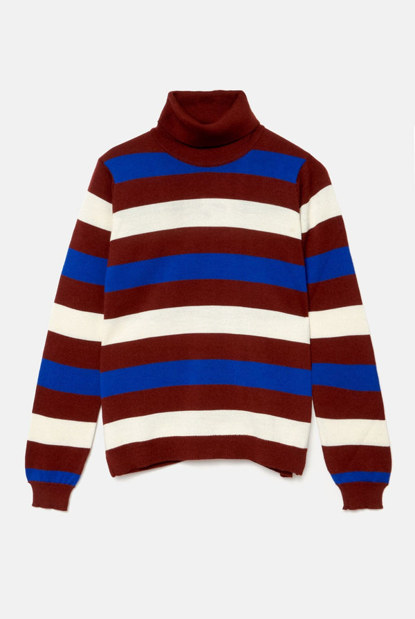 Gala Roll Neck Burgundy